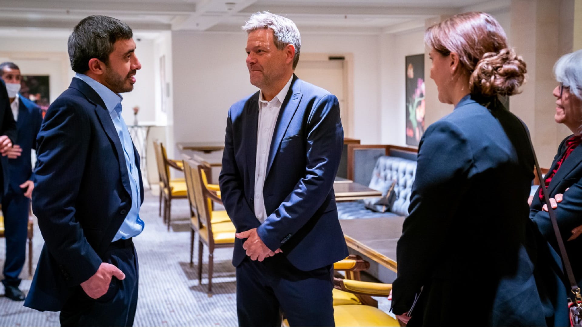 Image for the title: Abdullah bin Zayed meets German Vice Chancellor in Berlin 