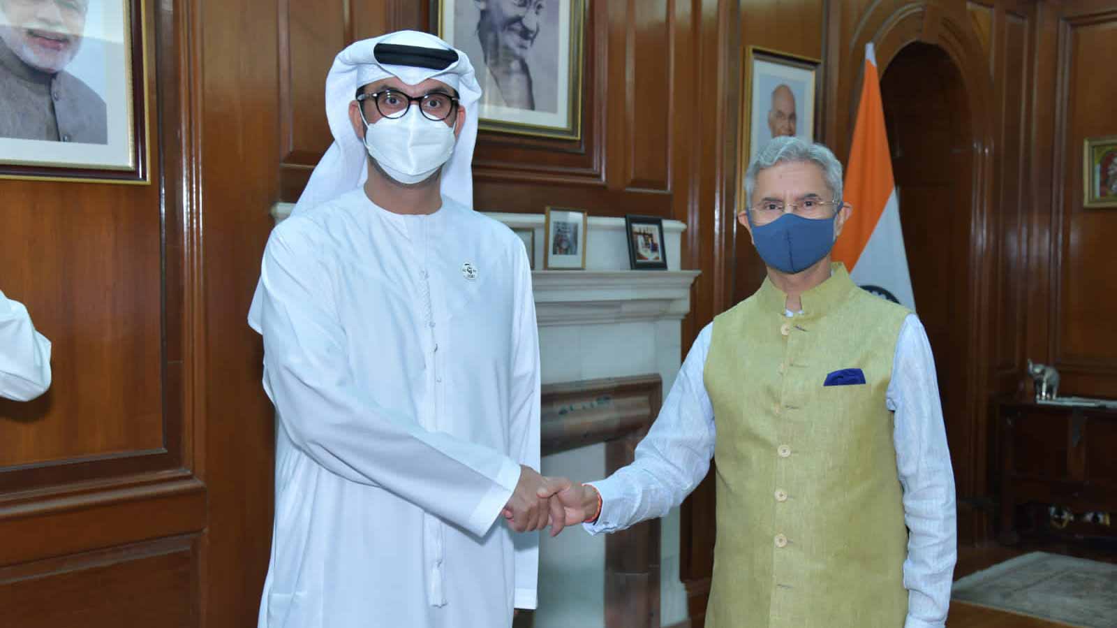 Image for the title: UAE, India strengthen bilateral ties 