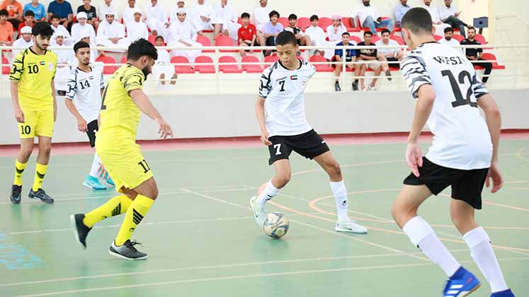 صورة بعنوان: ناشئة الشارقة تُطلق منافسات دوري كرة قدم الصالات الـ 13 