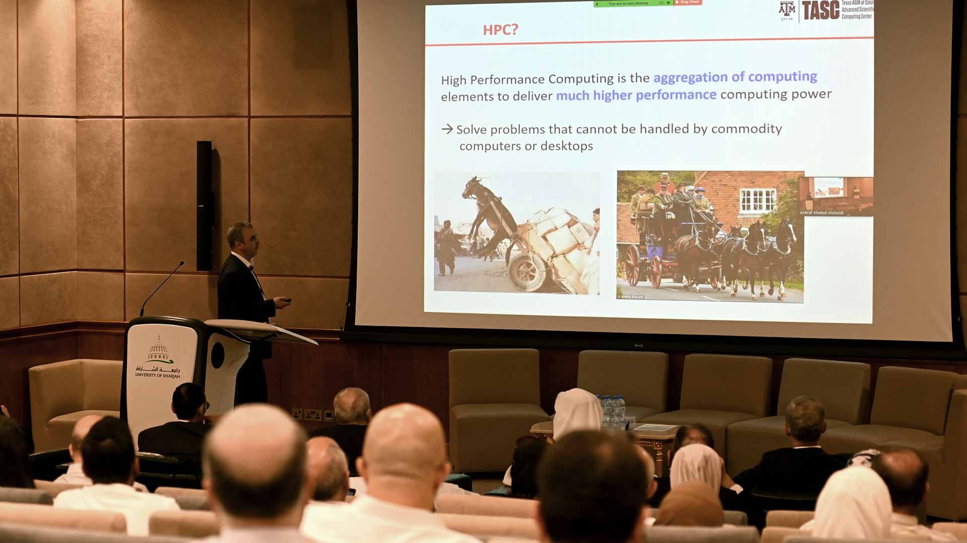 صورة بعنوان: جامعة الشارقة تنظم ورشة "الحوسبة عالية الأداء" 