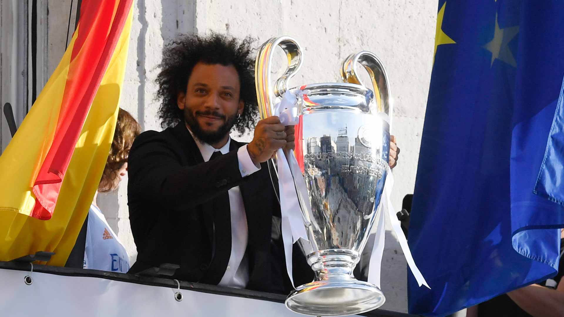 Image for the title: Real Madrid's most decorated player Marcelo confirms departure 