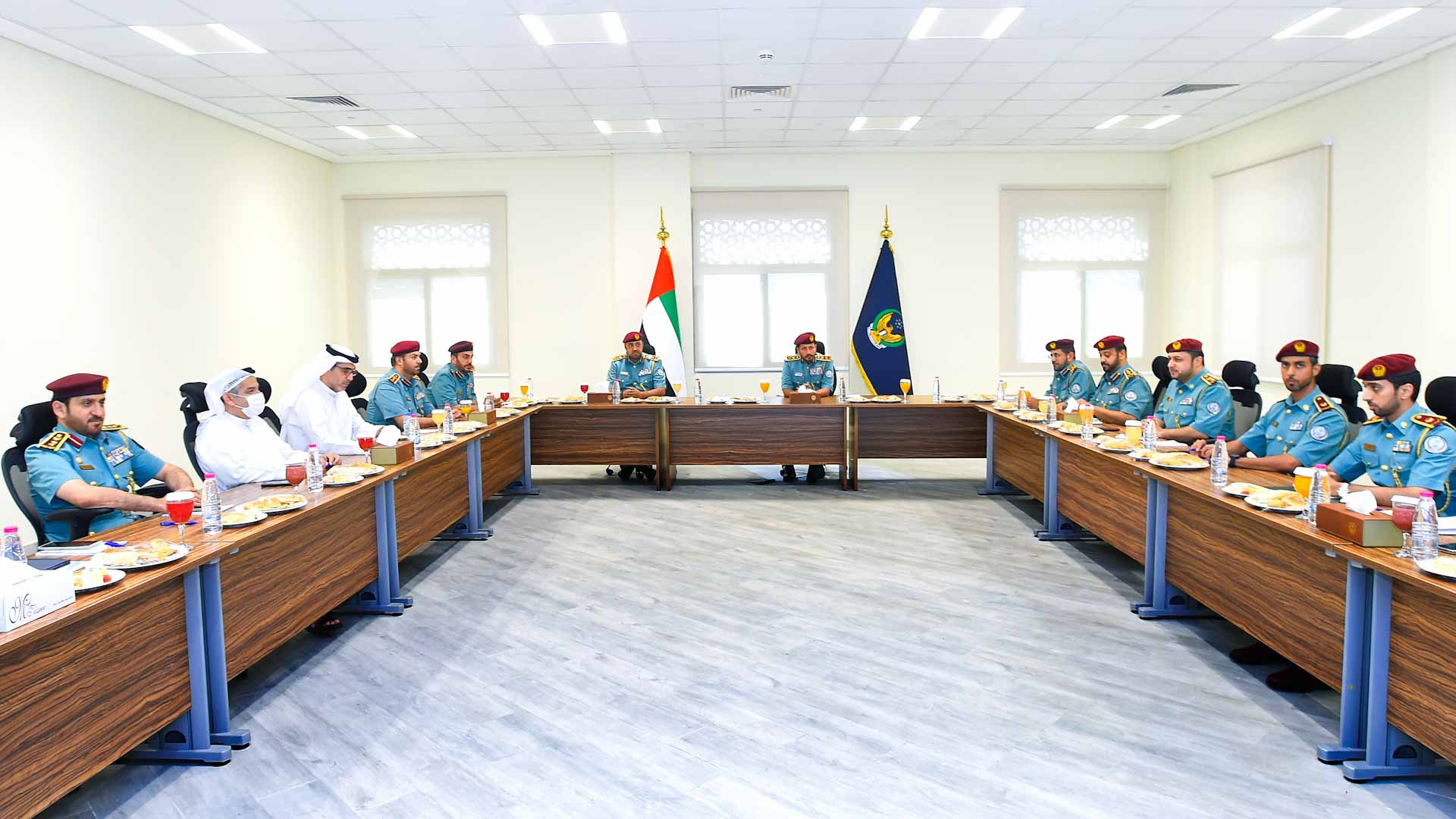 Image for the title: Al Shamsi chairs meeting of Sharjah Police Higher Committee 