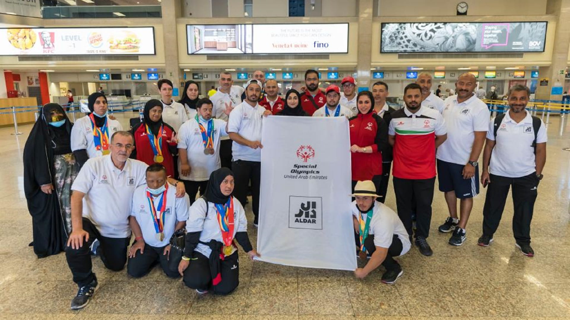 صورة بعنوان: بعثة الأولمبياد الخاص الإماراتي تحقق 16 ميدالية بدورة ألعاب مالطا 