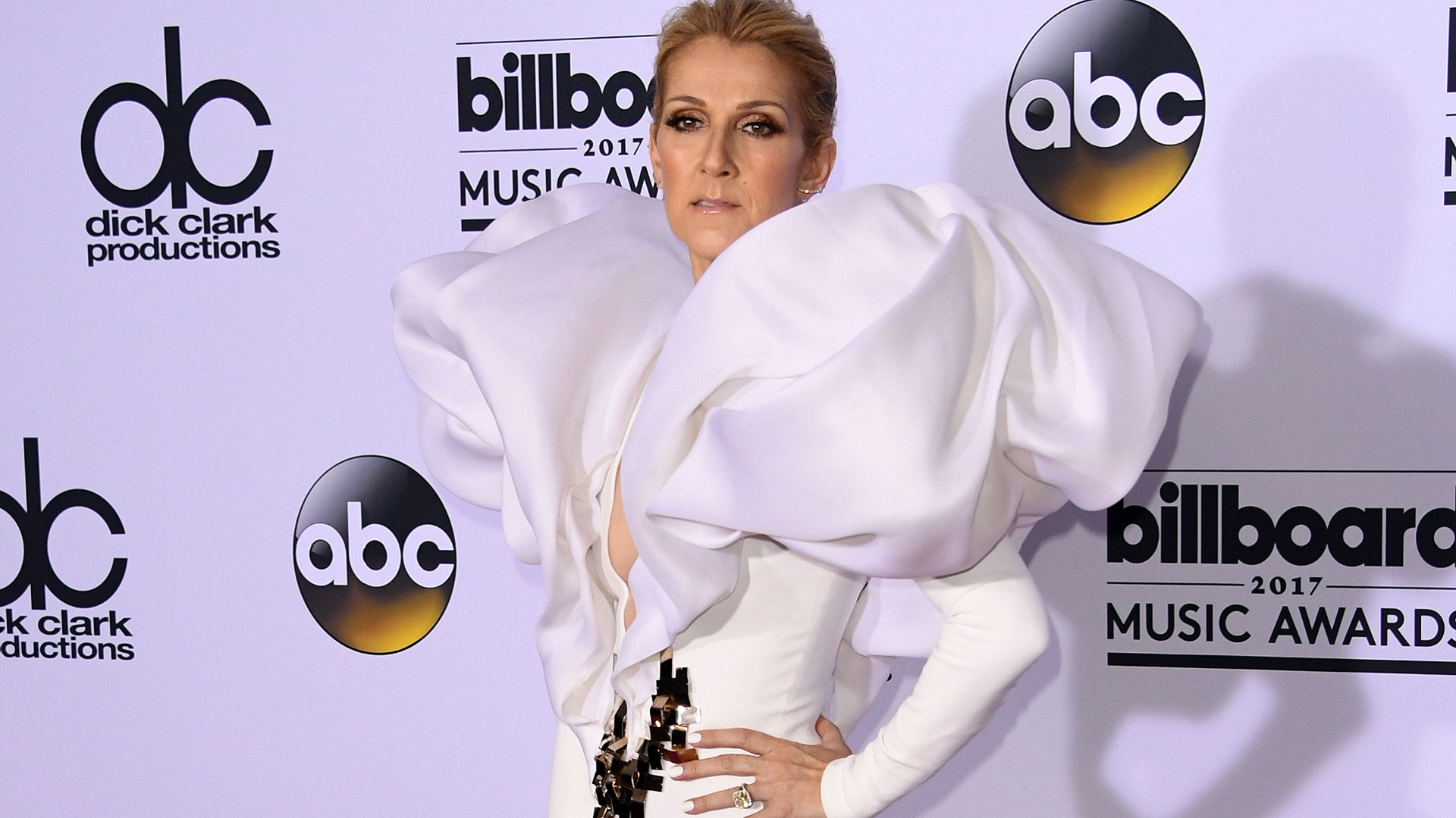 Image for the title: Céline Dion as herself in rom-com movie in 2023 