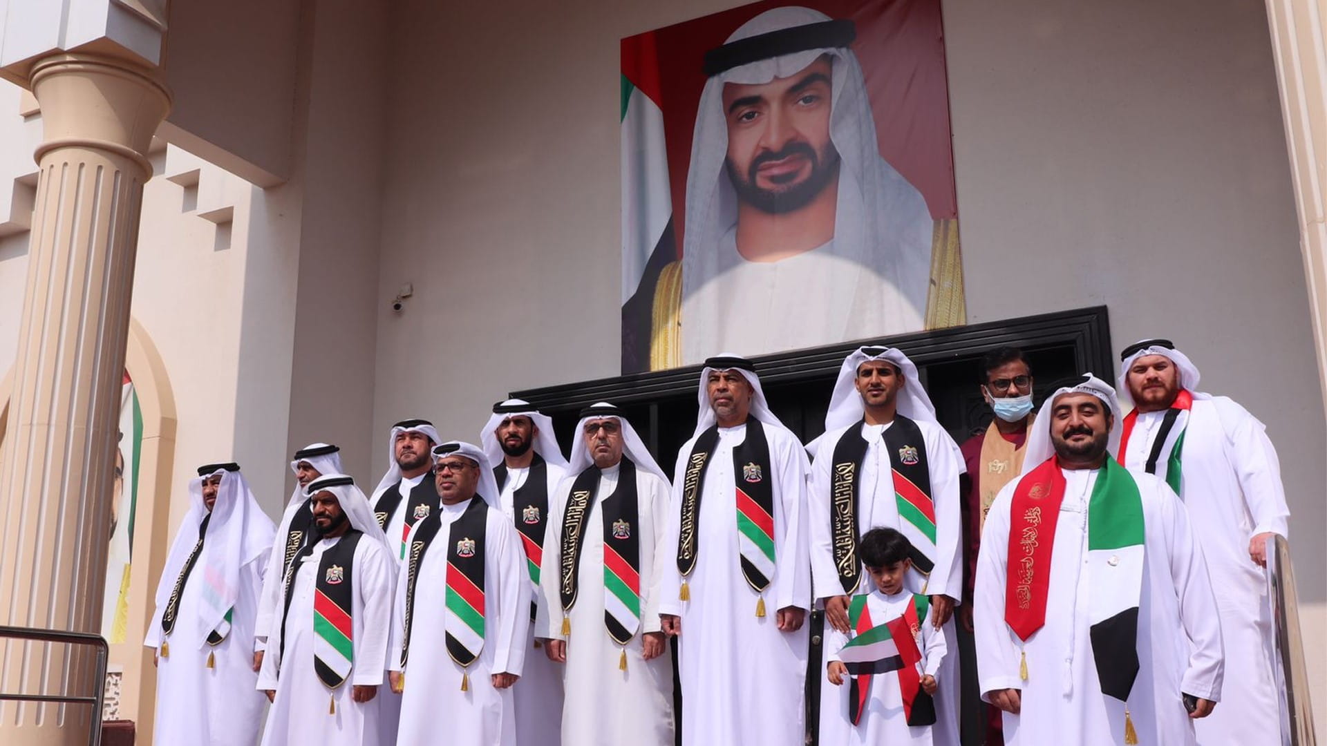 Image for the title: Dibba Al Hisn Municipal Council celebrates Flag Day 