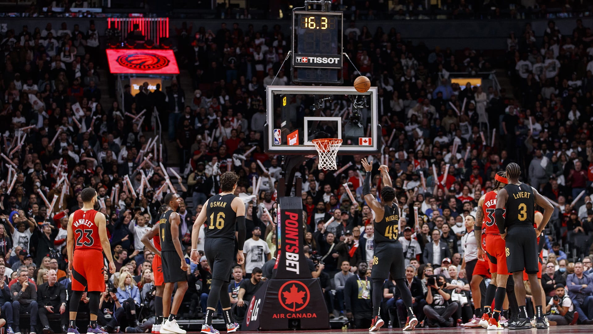 صورة بعنوان: كليفلاند يحقق فوزه السادس على التوالي في السلة الأميركية  