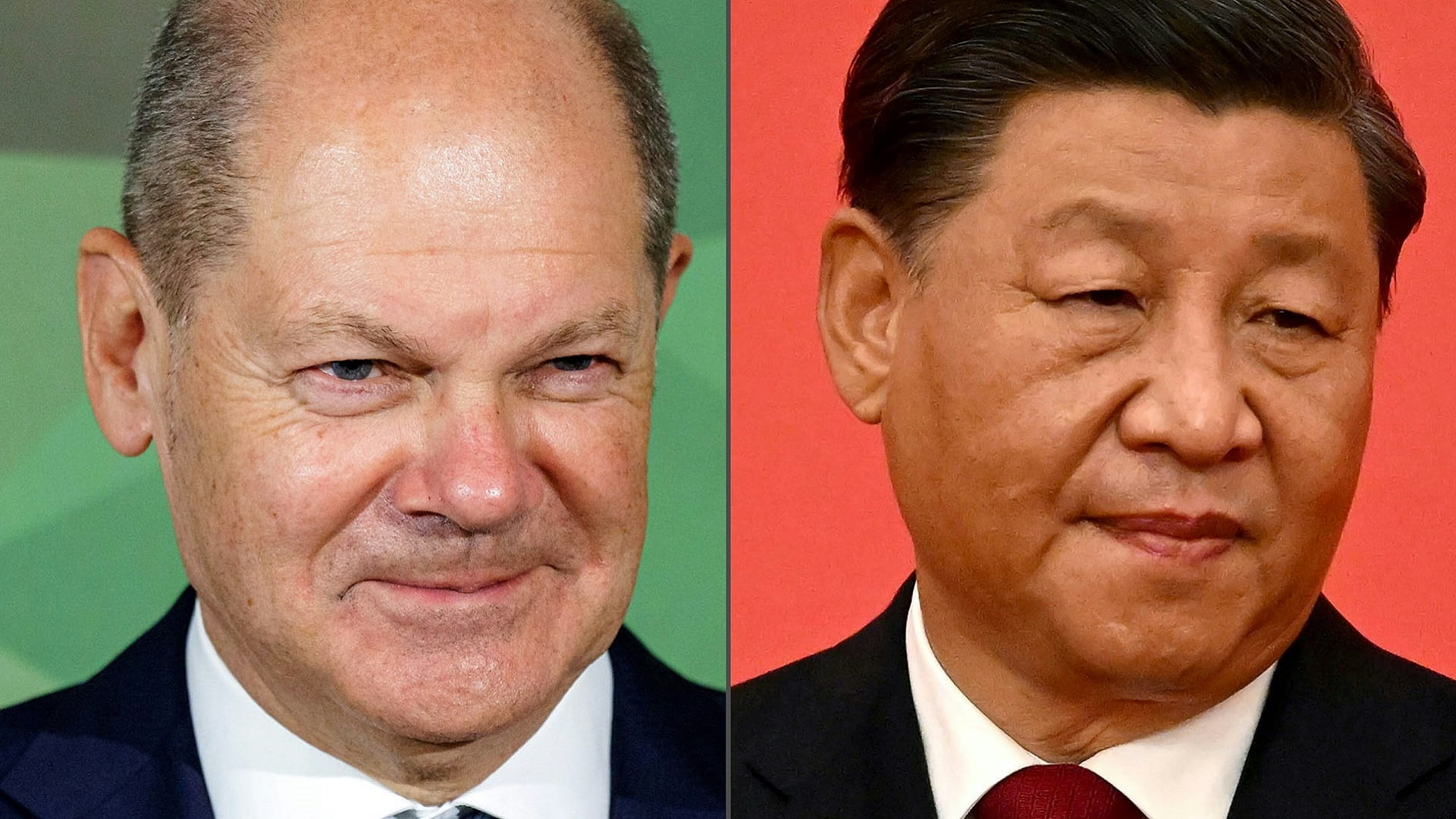 Image for the title: Germany's Scholz seeks closer ties in China visit 