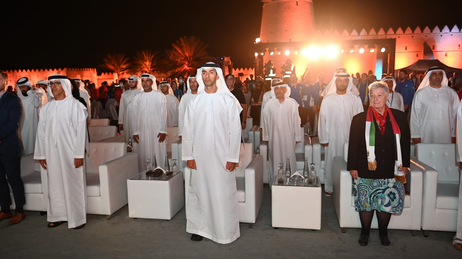 Image for the title: Khalid bin Zayed attends launch of ‘Paralympic Shooting’ 