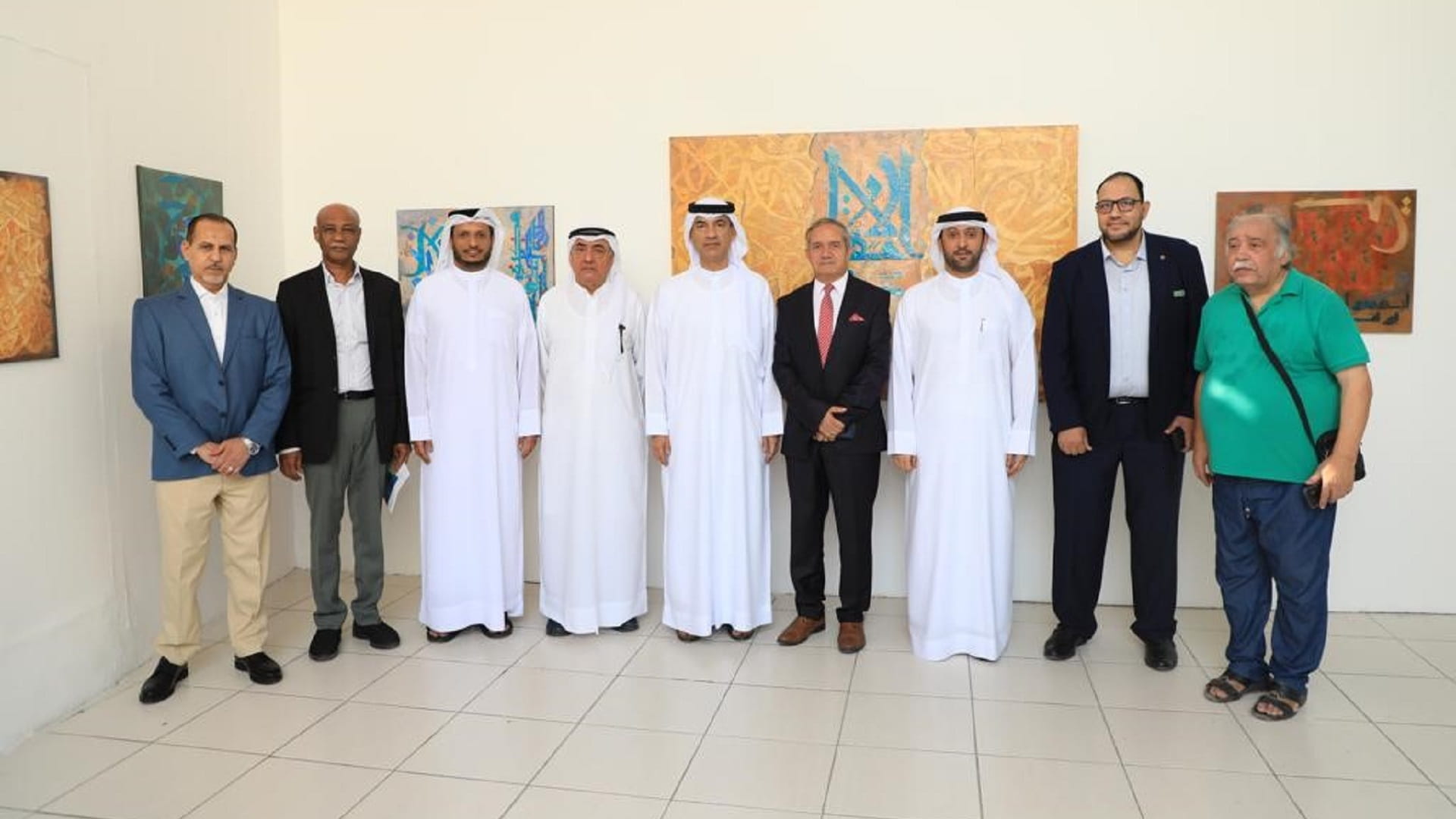 Image for the title: Sharjah Calligraphy Biennial showcases Arab creativity 