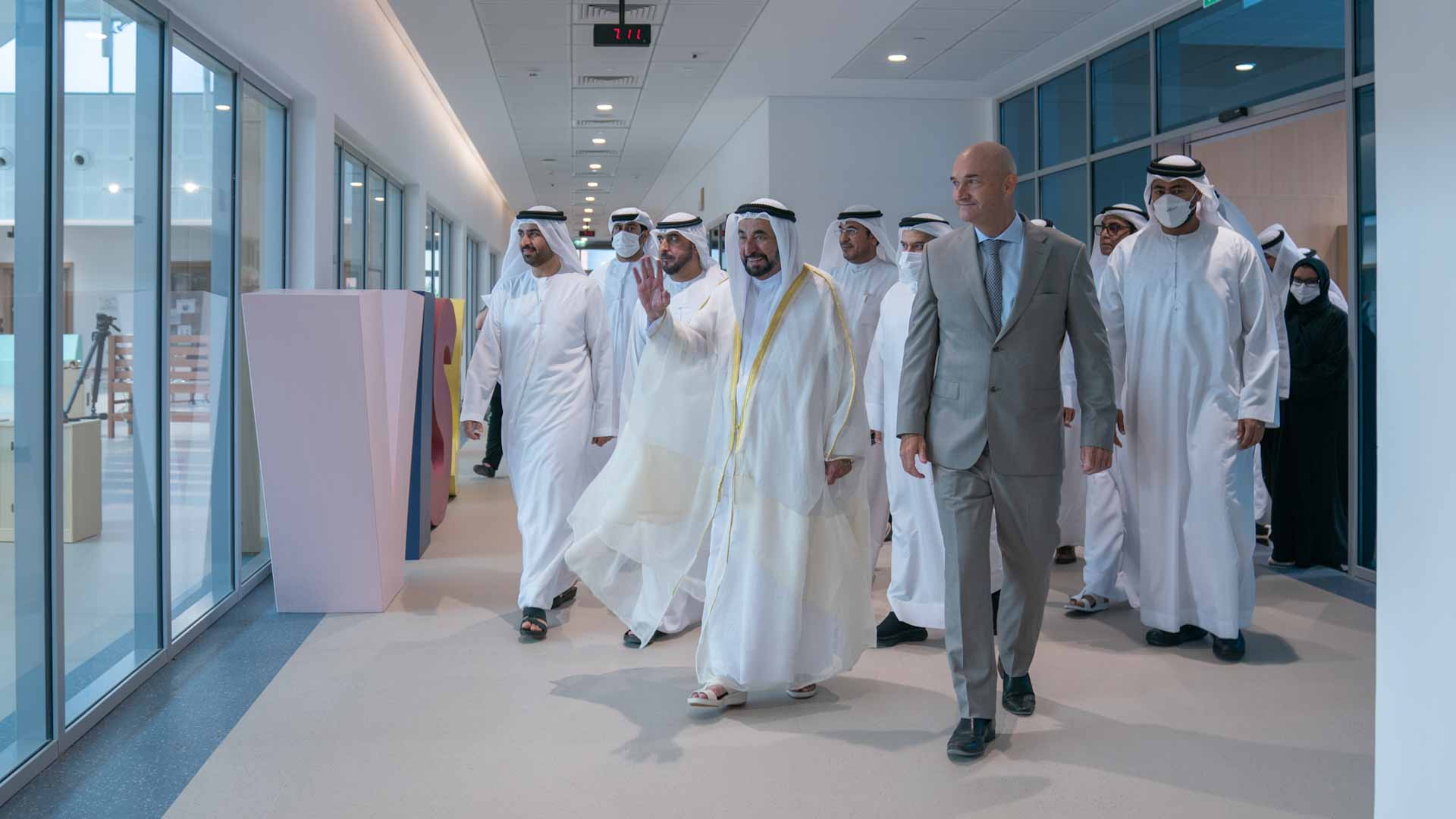 Image for the title: Sharjah Ruler inaugurates Victoria Int'l School in Khorfakkan 