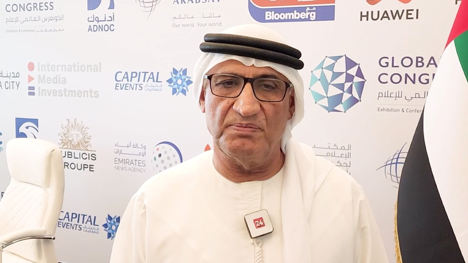 Image for the title: Saeed Al Mansoori: More than 160 lecturers, 60 roundtables at GMG 