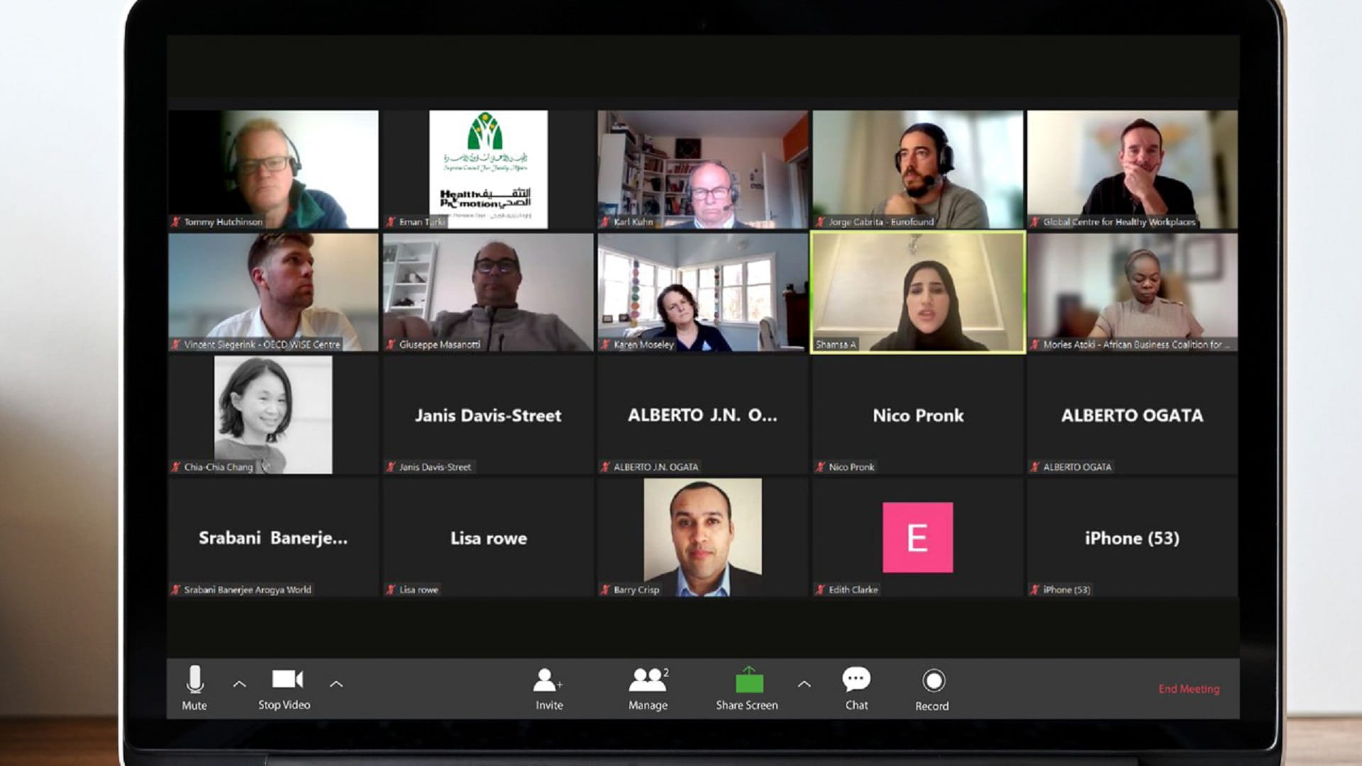 Image for the title: HPD takes part at Global Alliance for Healthy Workplaces meeting 