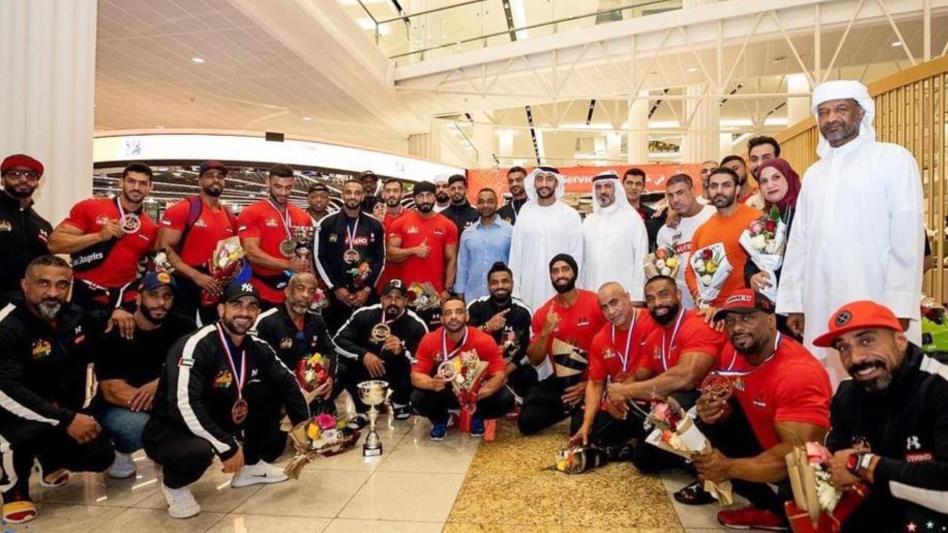 صورة بعنوان: منتخب الإمارات لبناء الأجسام يحقق المركز الرابع في بطولة العالم  