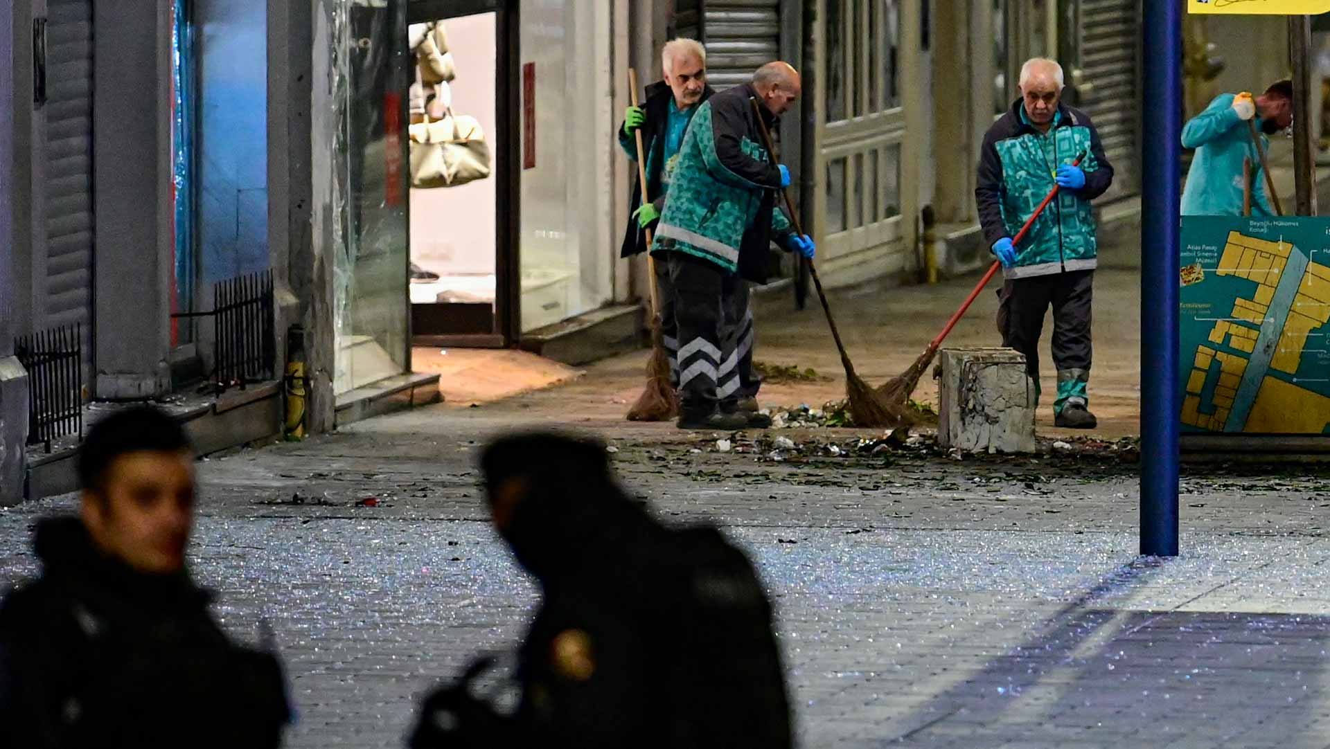 Image for the title: Person who left bomb causing explosion arrested: Suleyman Soylu 