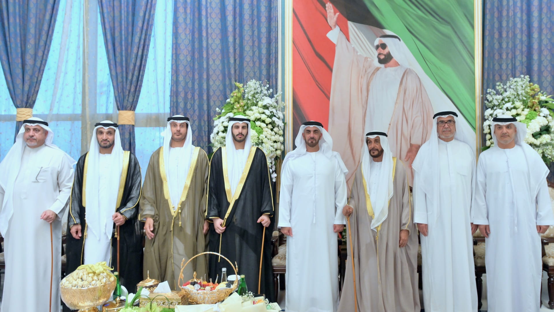 صورة بعنوان: سيف بن زايد يشهد أفراح بن حموده في أبوظبي 