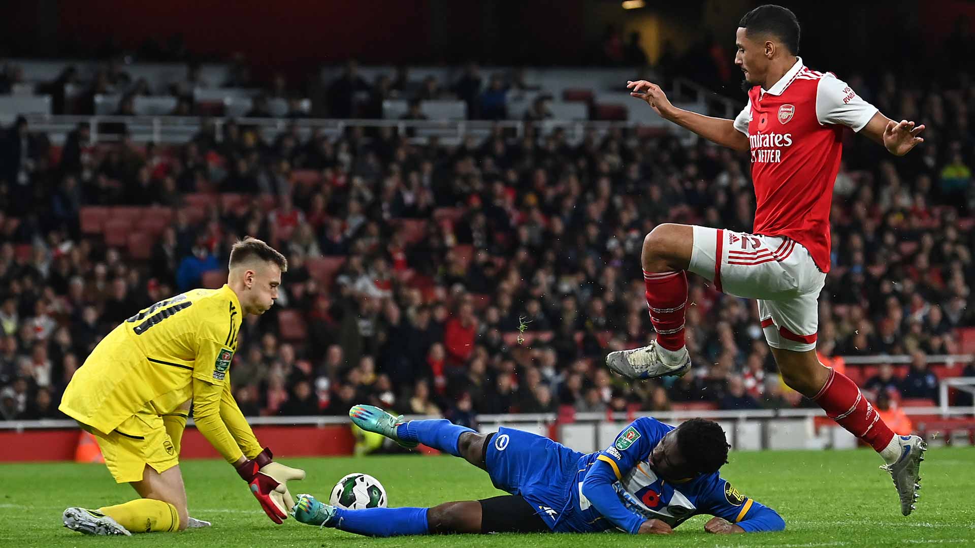 صورة بعنوان: أرسنال يودع بطولة كأس الرابطة الإنجليزية  