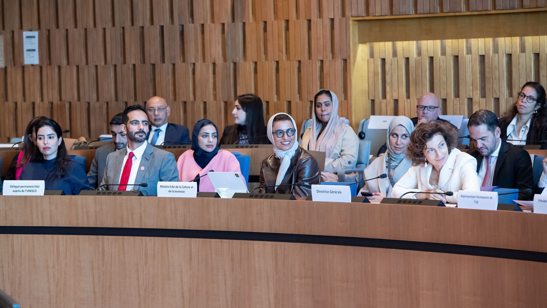 Image for the title: Noura Al Kaabi: Culture is prerequisite for peace in the world 