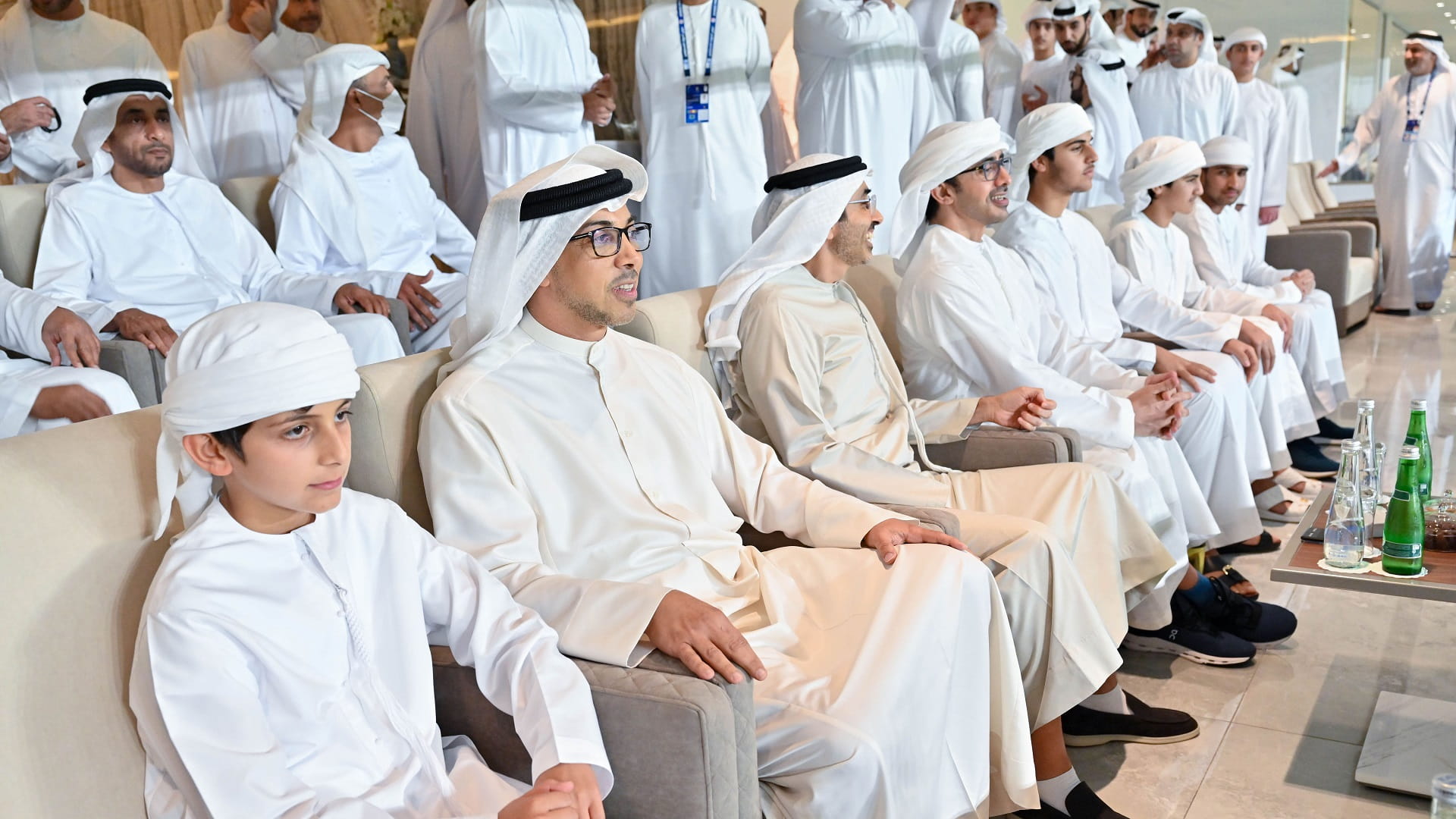 Image for the title: Al Jazira-Al Wahda Derby boasts high-profile attendance 