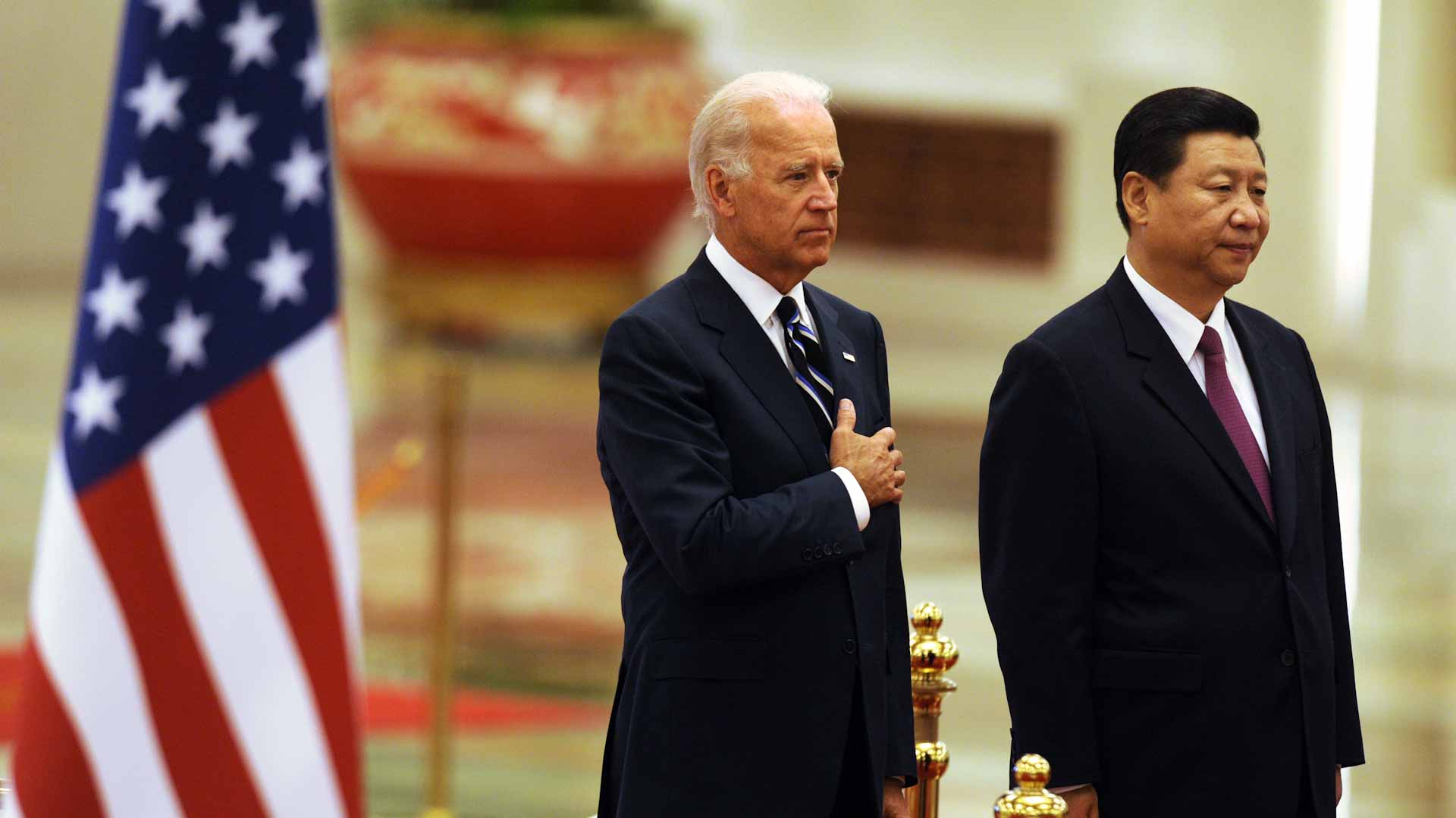 Image for the title: Biden wants to set 'guardrails' in Xi talks: White House 