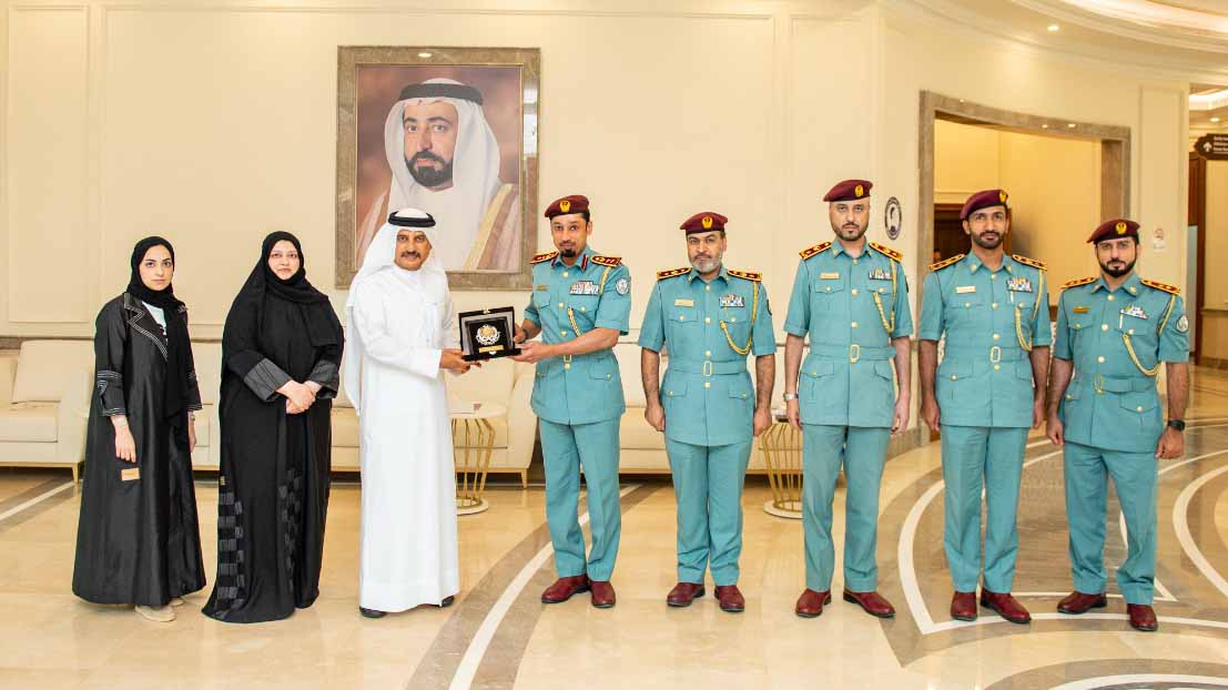 Image for the title: ERPD’s delegation visits AASTMT in Khorfakkan 