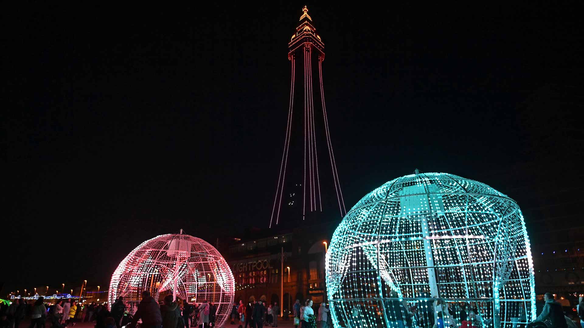 Image for the title: Bright of Blackpool illuminations despite rising energy costs 