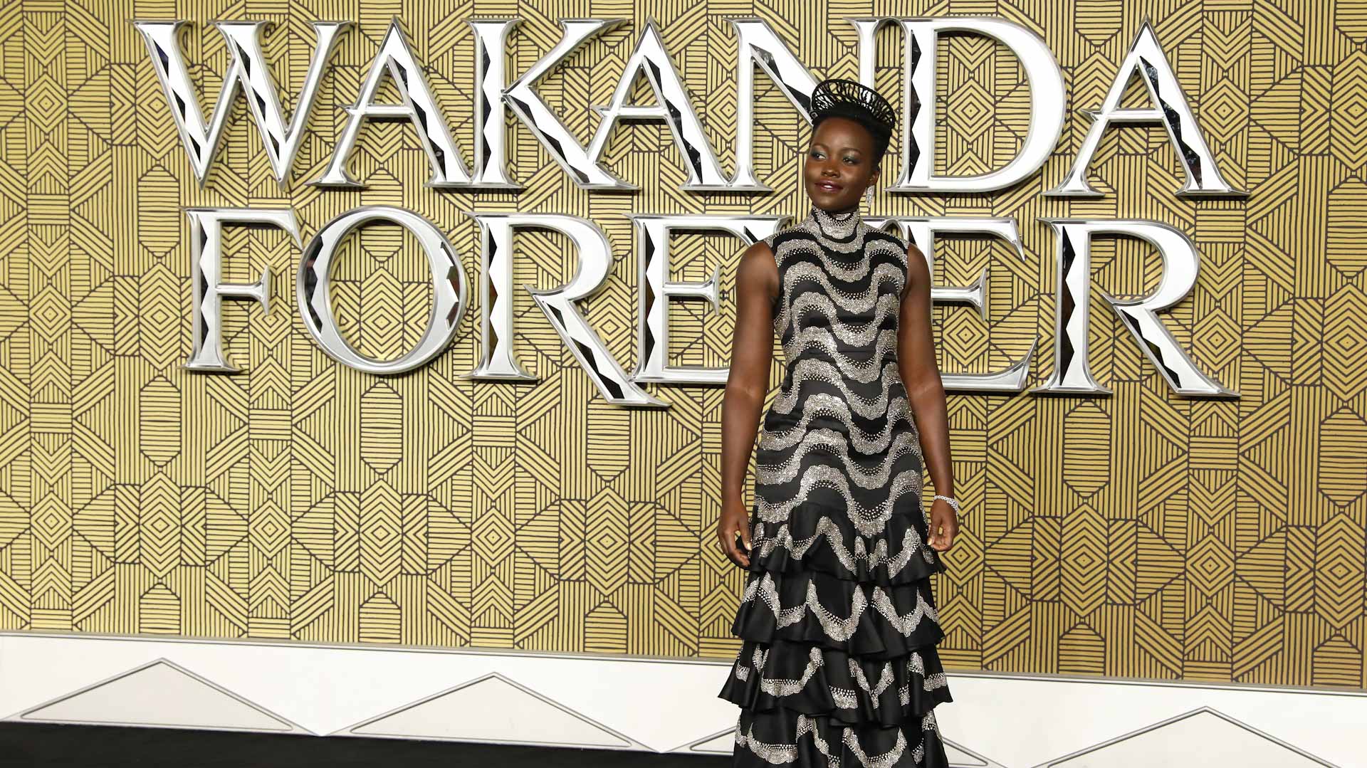 Image for the title: 'Black Panther' sequel scores huge opening, at home and abroad 