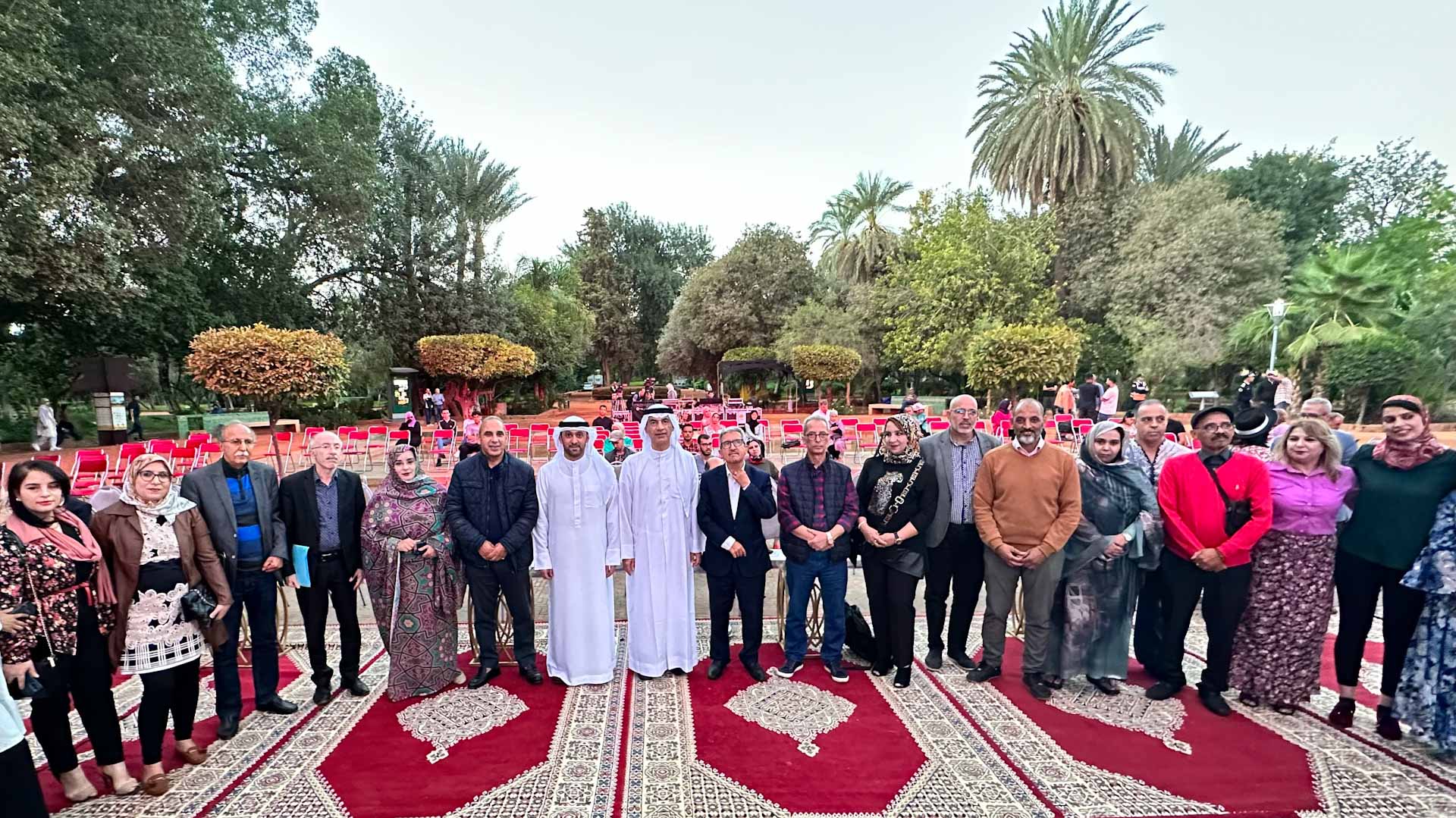 صورة بعنوان: مع 40 مبدعاً...مراكش تجمع أطياف قصائد المغرب بختام مهرجان الشعر   