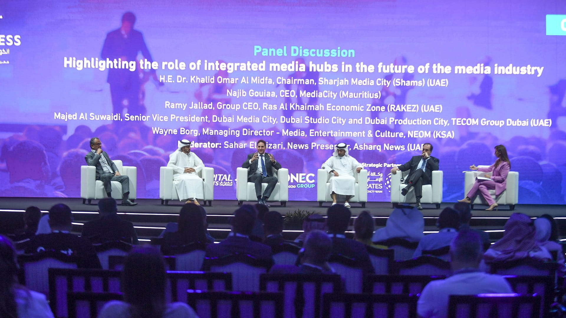 صورة بعنوان: "الكونغرس العالمي" يستعرض تجربة الإمارات الناجحة بالمدن الإعلامية 