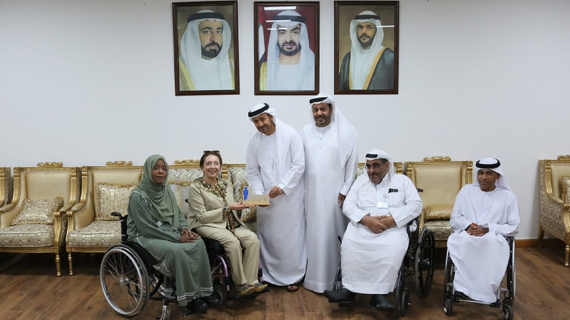 صورة بعنوان: الاتحاد العالمي للمعاقين والأمم المتحدة يبحثان سبل التعاون المشترك 