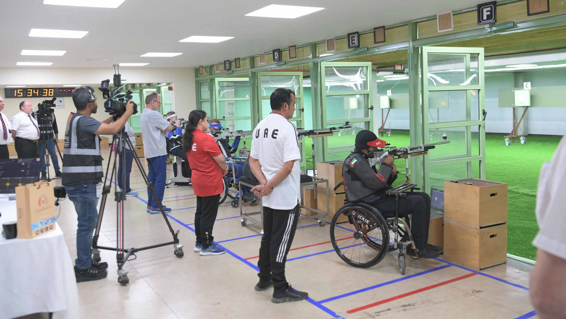 صورة بعنوان: فريق الإمارات يتوج بفضية بطولة العالم للرماية البارالمبية 