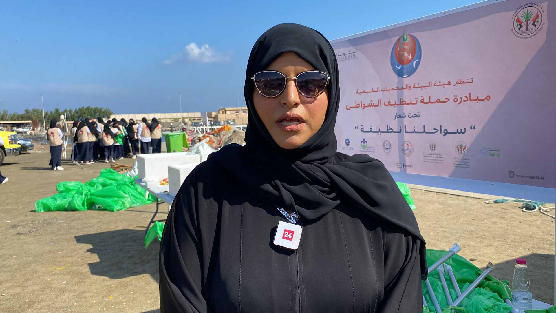 Image for the title: Al Naqbi: EPAA cleans up Khorfakkan beaches 