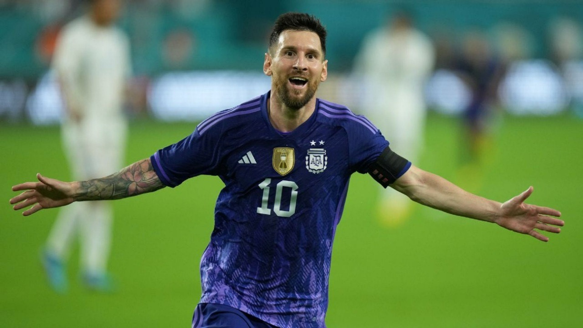 صورة بعنوان: النجم ميسي يغيب عن تدريبات منتخب الأرجنتين في قطر 