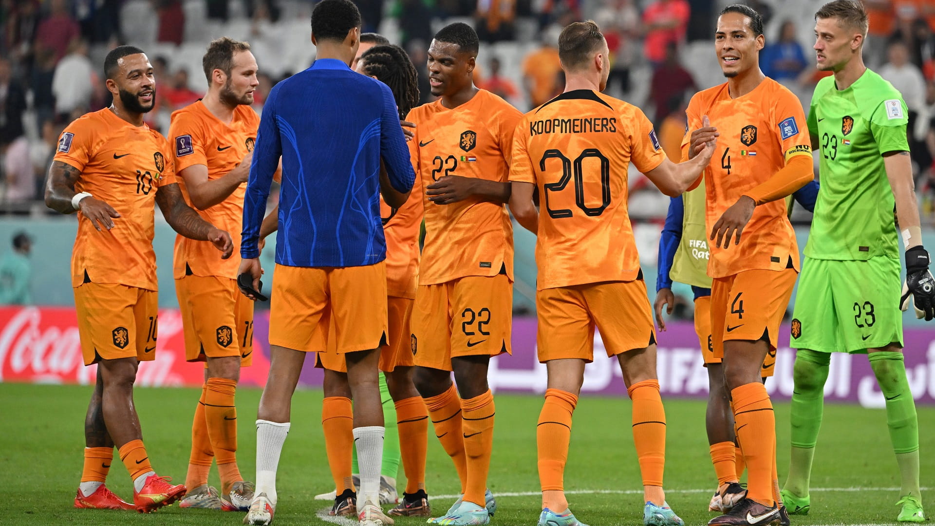 صورة بعنوان: هولندا تتخطى السنغال بصعوبة في كأس العالم 