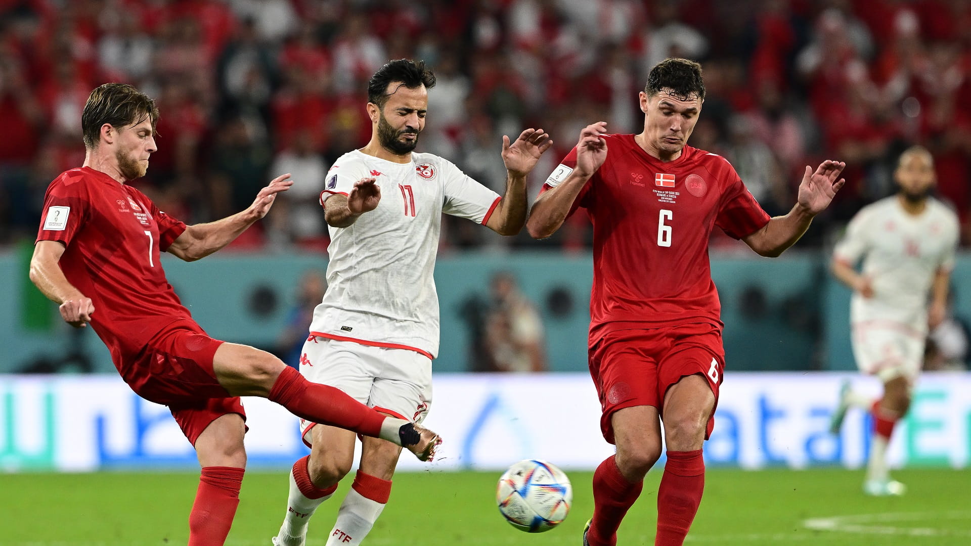 صورة بعنوان: التعادل السلبي يحسم لقاء تونس والدنمارك في كأس العالم 