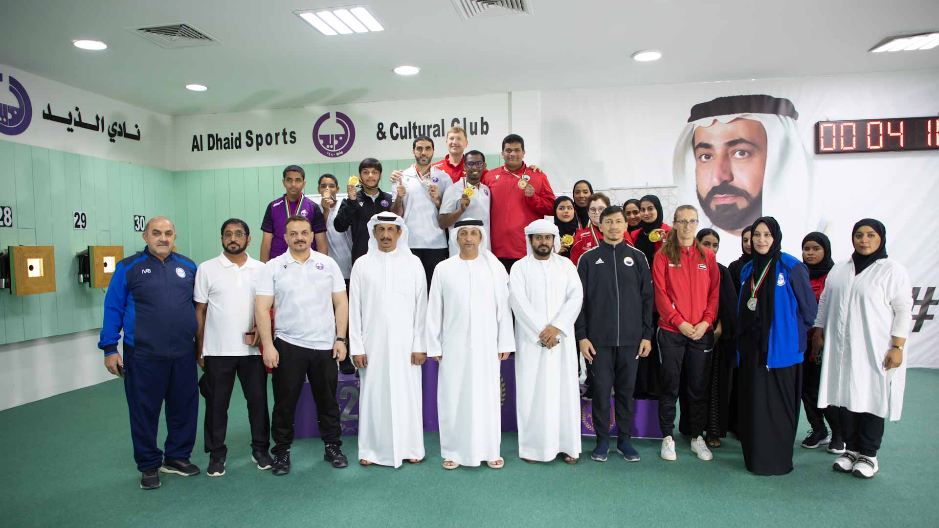 صورة بعنوان: نادي الذيد يختتم البطولة السادسة للرماية ويتوج الفائزين 