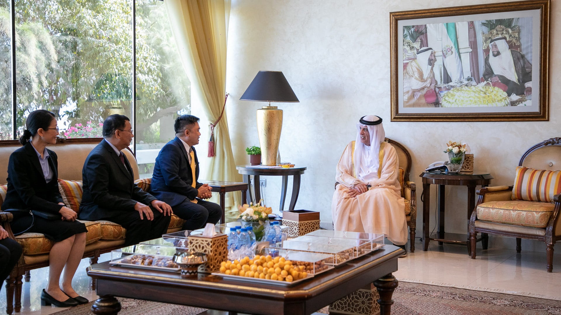 Image for the title: RAK Ruler receives Thai Ambassador, Consul General 