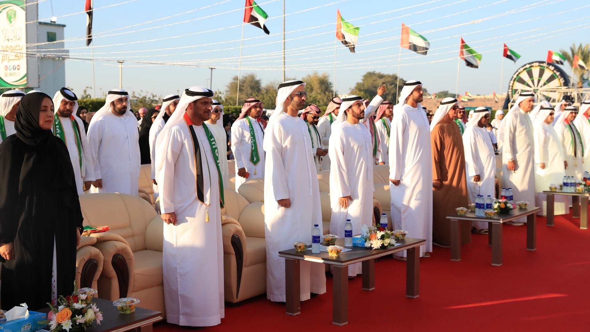 صورة بعنوان: ولي عهد رأس الخيمة يشهد الاحتفال باليوم الوطني الـ51  