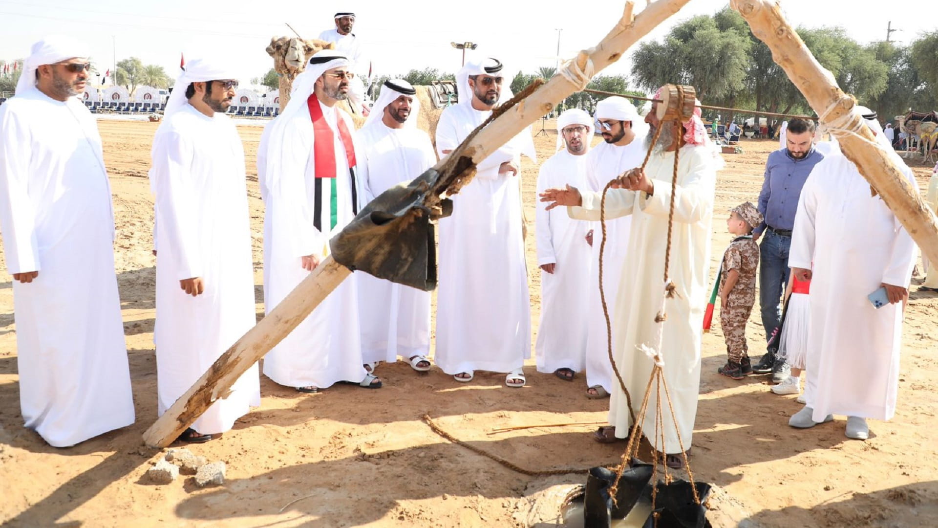 صورة بعنوان: البطائح تنظم يوماً تراثياً في البر احتفاءً باليوم الوطني الـ51 