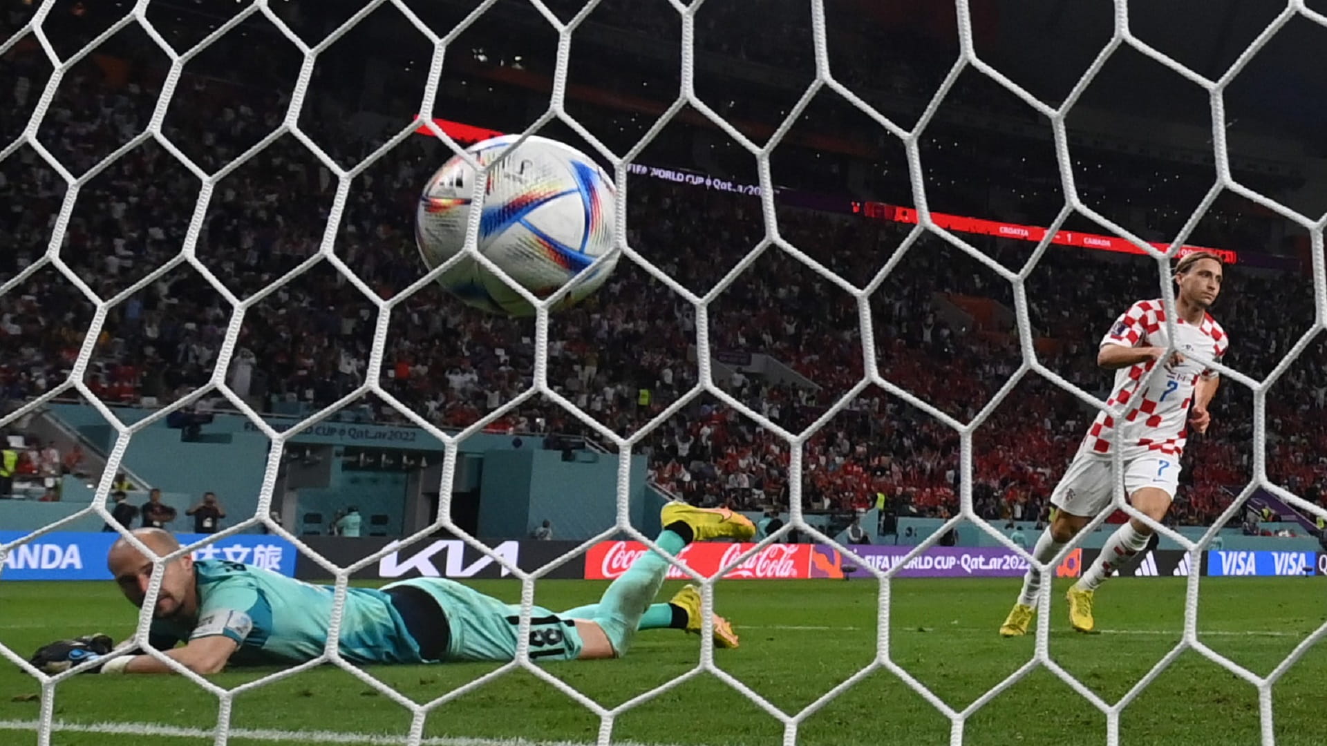 Image for the title: Croatia knock Canada out of World Cup with 4-1 win 