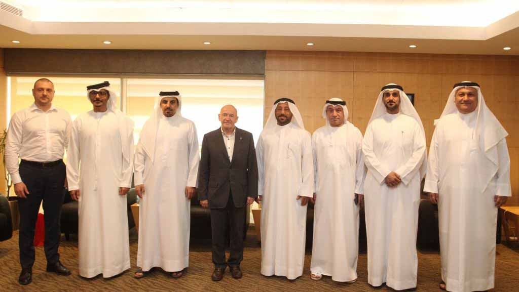 صورة بعنوان: "غرفة الشارقة" تبحث مع نظيرتها في موسكو فرص استثمار بقطاعات متنوعة 