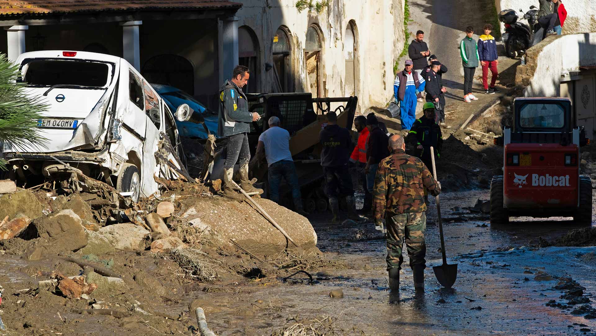 Image for the title: Landslide kills at least seven on Italy's Ischia island 