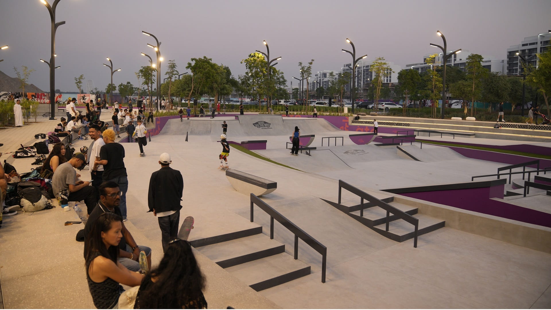 صورة بعنوان: "أرادَ" تفتتح المرحلة الأخيرة من ميدان التزلّج على اللوح بالجادة 