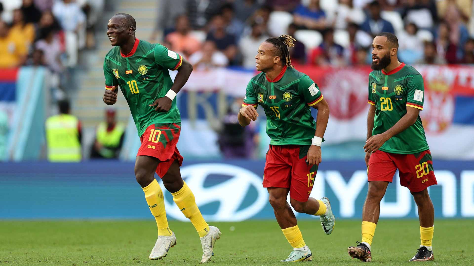 صورة بعنوان: فنسنت يهدي الكاميرون تعادلاً ثميناً أمام صربيا في كأس العالم 