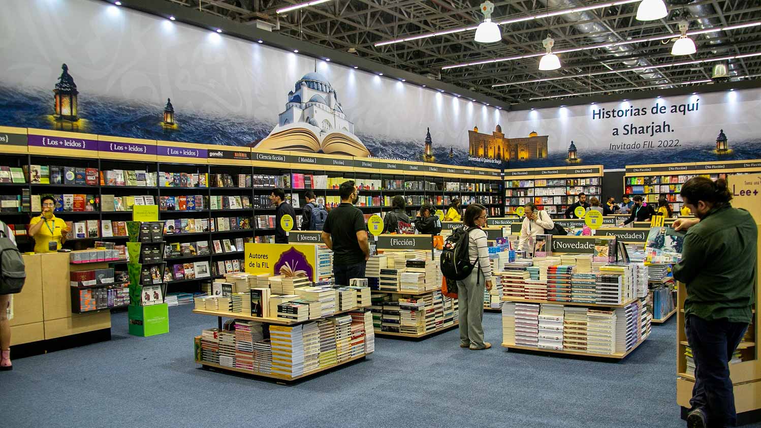 Image for the title: Sharjah cultural landmarks take centrestage at Mexico bookstore 
