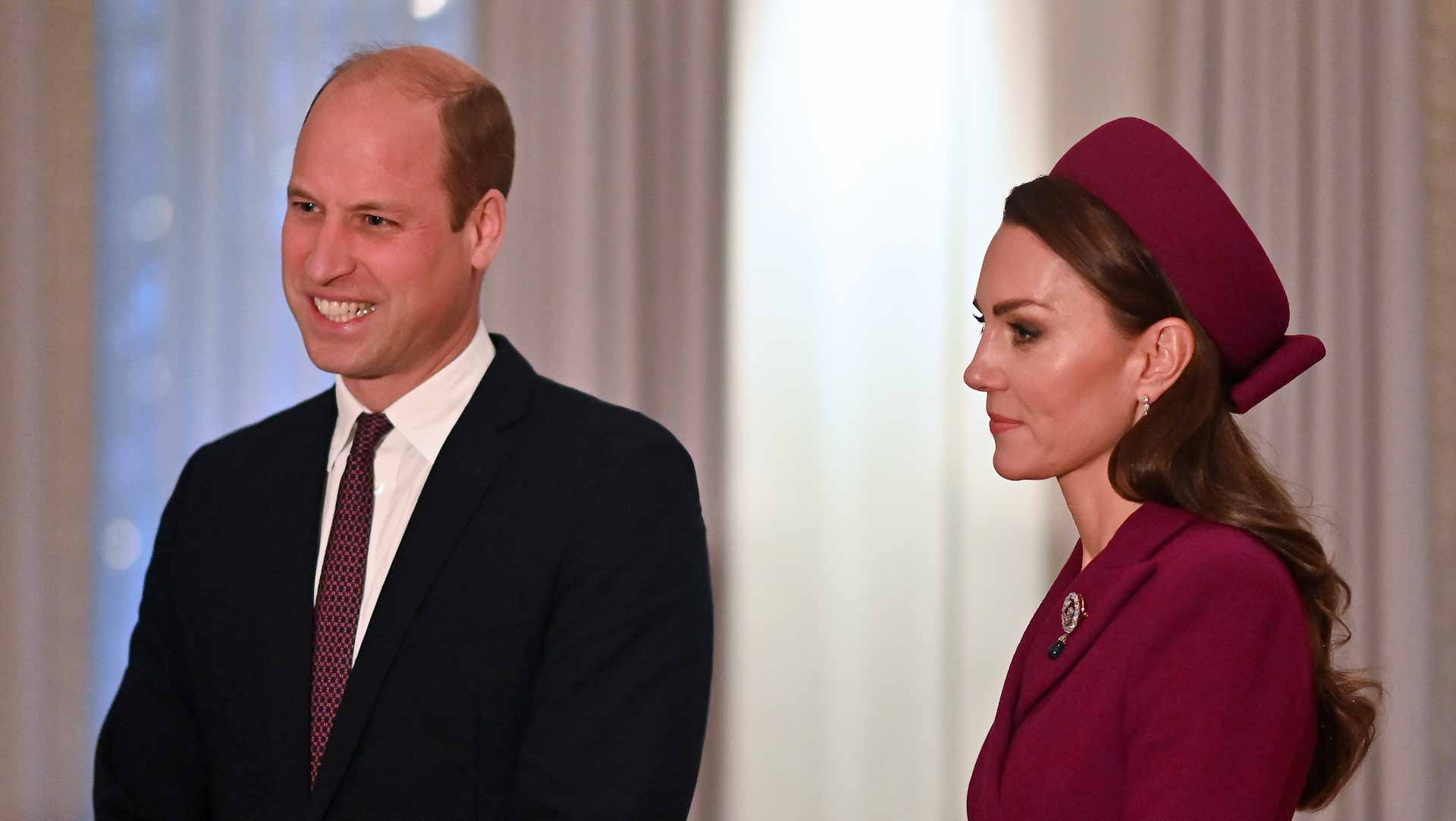 Image for the title: William and Kate head to the US for first time in eight years 