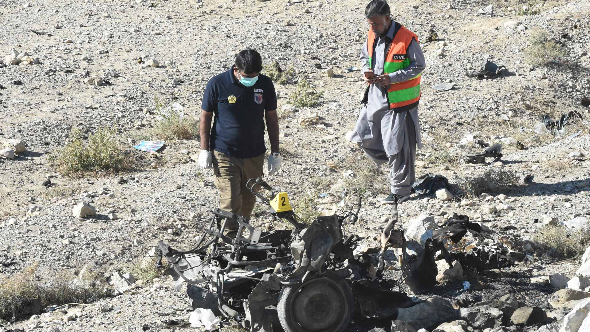 صورة بعنوان: هجوم انتحاري يخلف 3 قتلى و23 جريحاً في غرب باكستان 