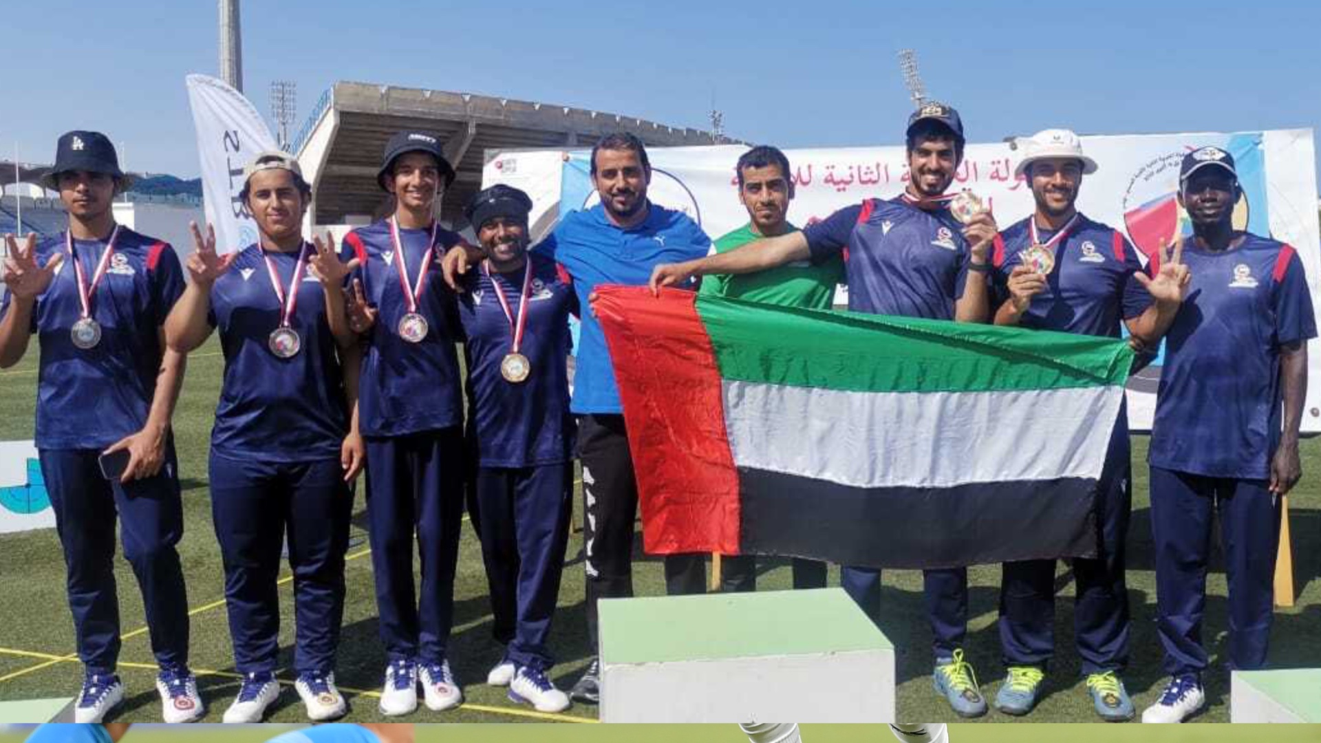 صورة بعنوان: أندية الإمارات تحصد 19 ميدالية ملونة في "عربية" القوس والسهم 