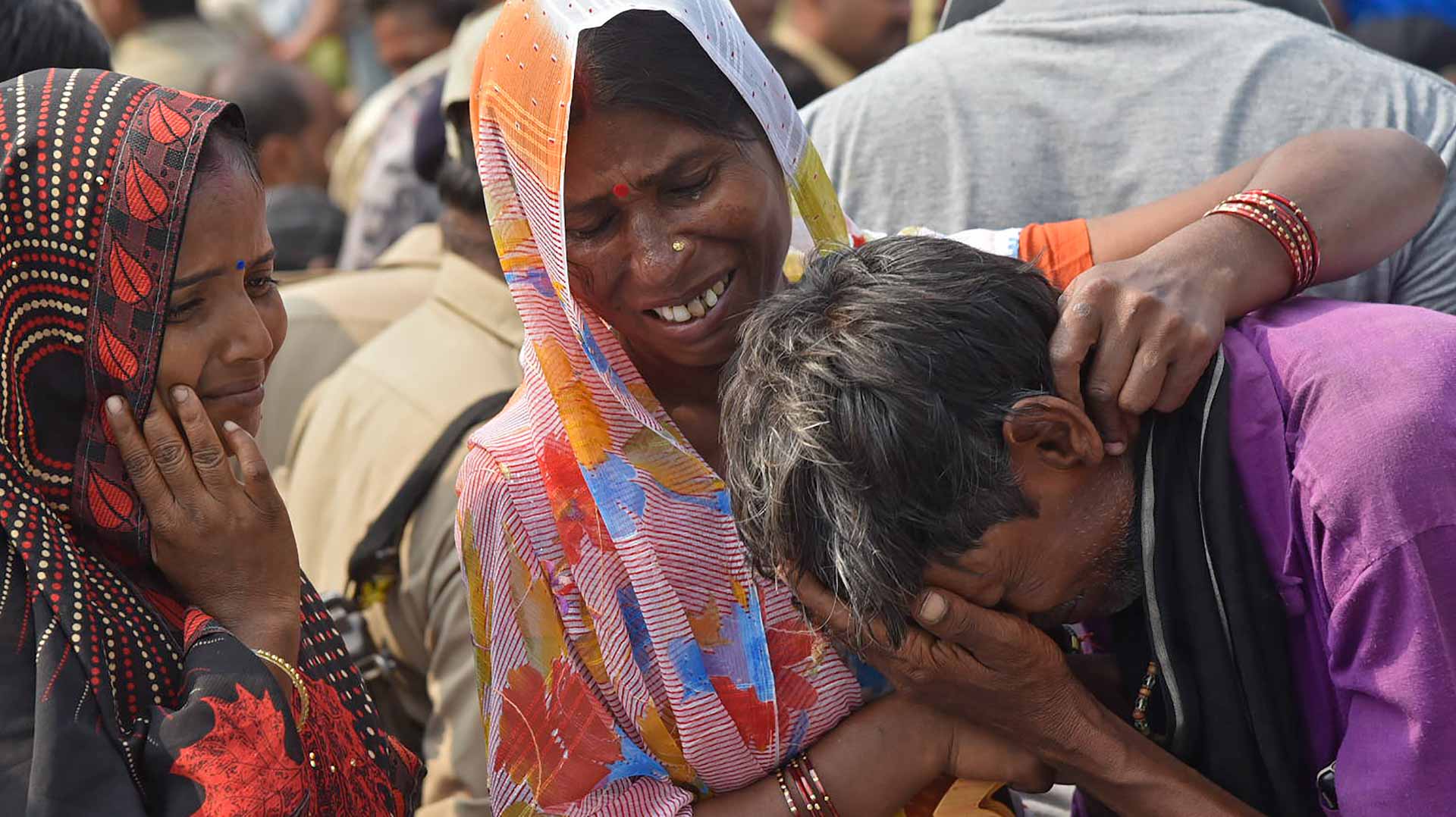 Image for the title: 26 killed as tractor trailer carrying pilgrims crashes in India 