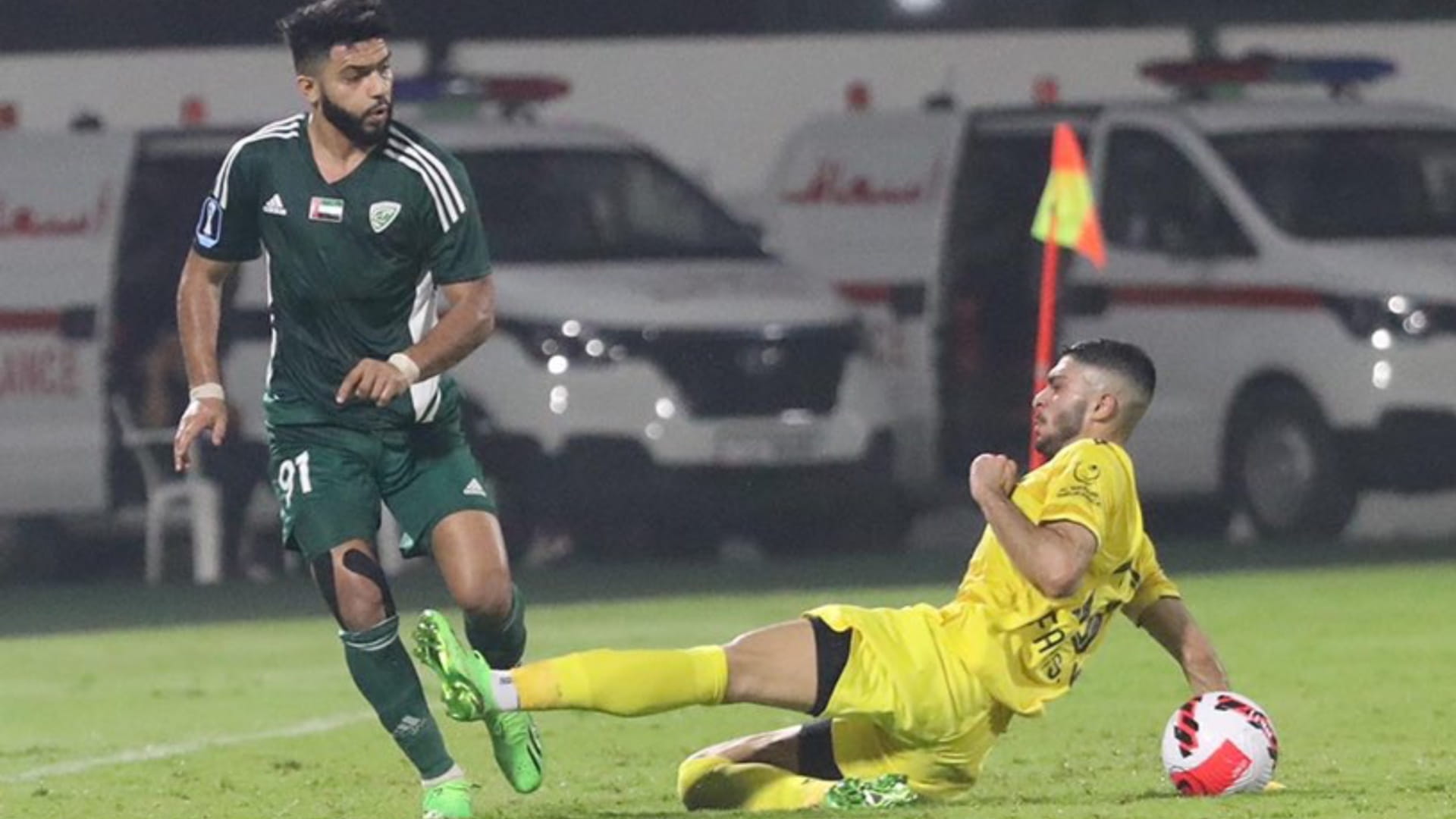 صورة بعنوان: الوصل يفوز على خورفكان في كأس مصرف أبوظبي الإسلامي 