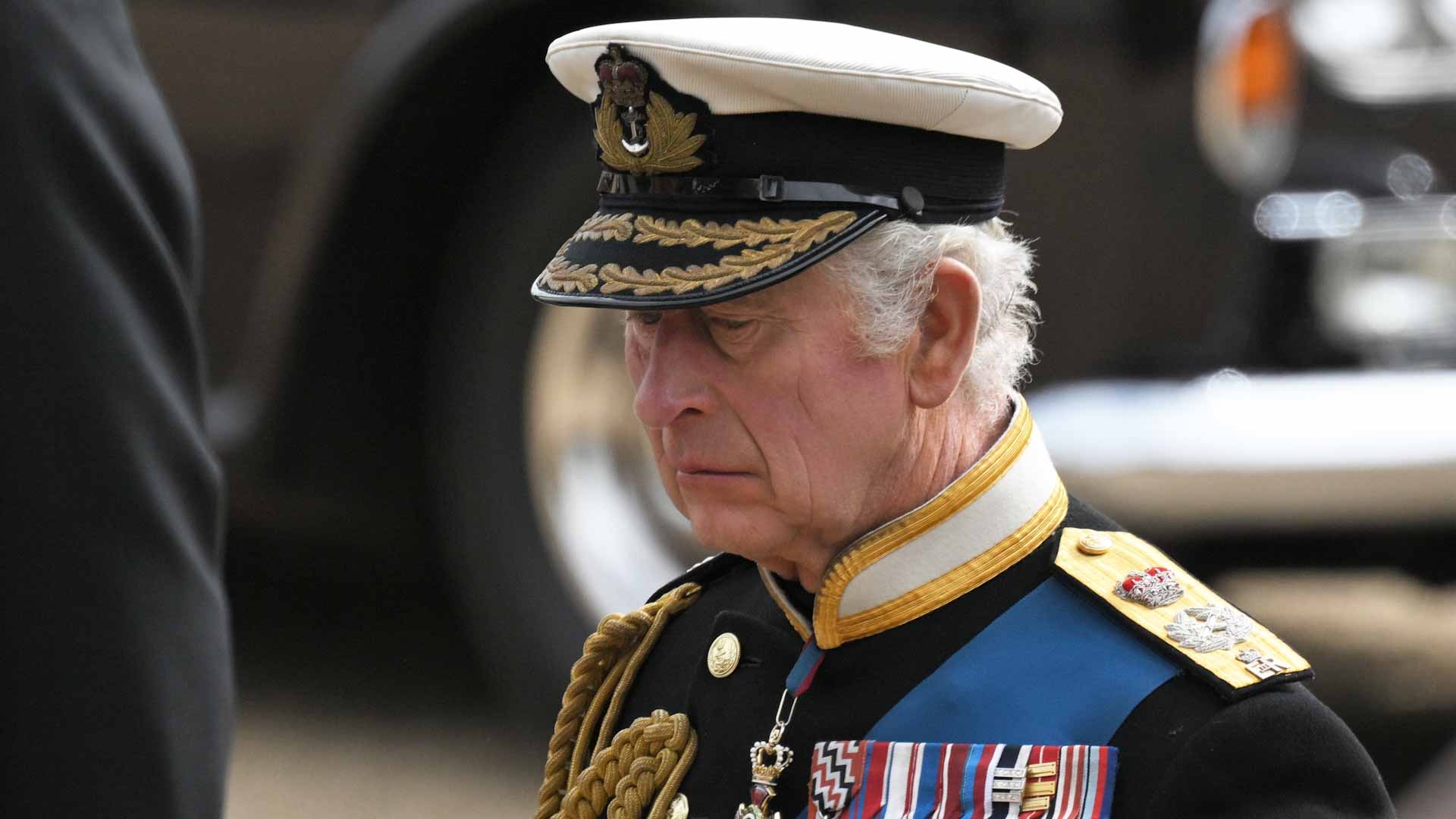 Image for the title: Charles III to host S.African president in first state visit 